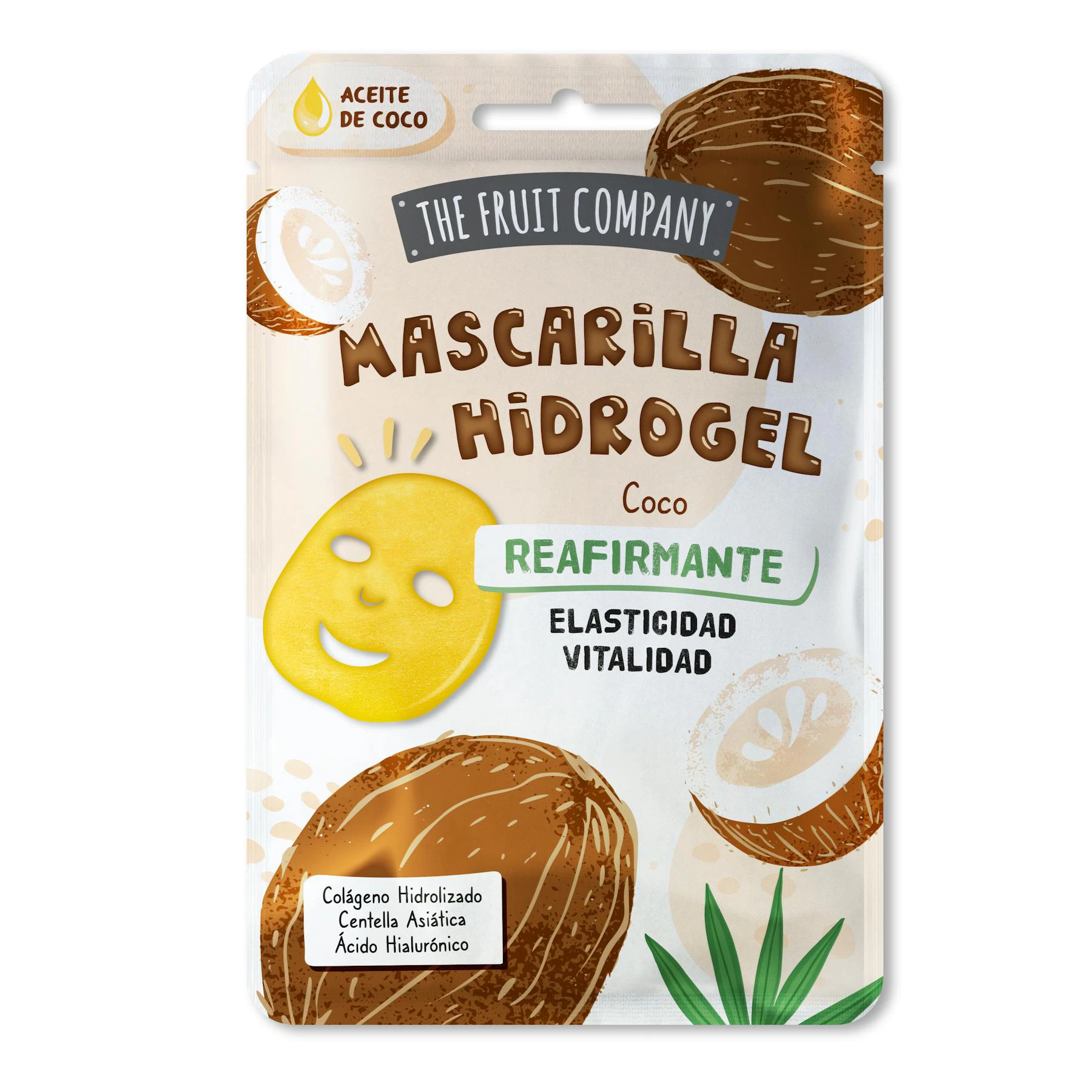 Mascarilla Hidrogel Reafirmante Coco The Fruit Company Mascarilla Hidrogel Reafirmante Coco The Fruit Company 0