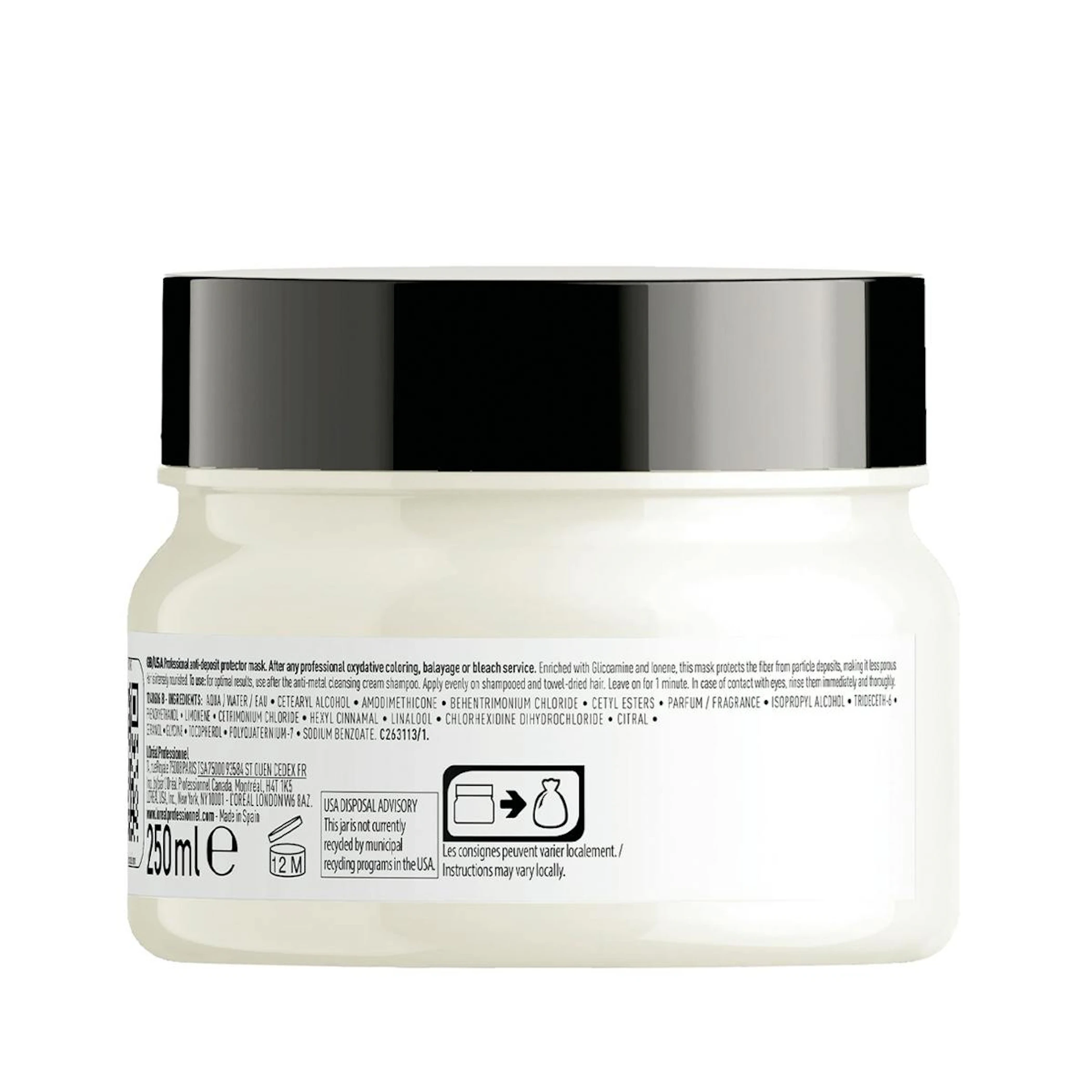Máscara Metal Detox L'Oréal Professionnel 250Ml