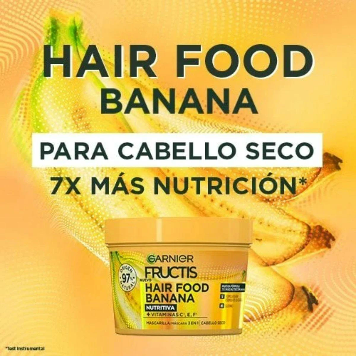 Mascarilla Nutritiva Hair Food Banana Fructis 390Ml