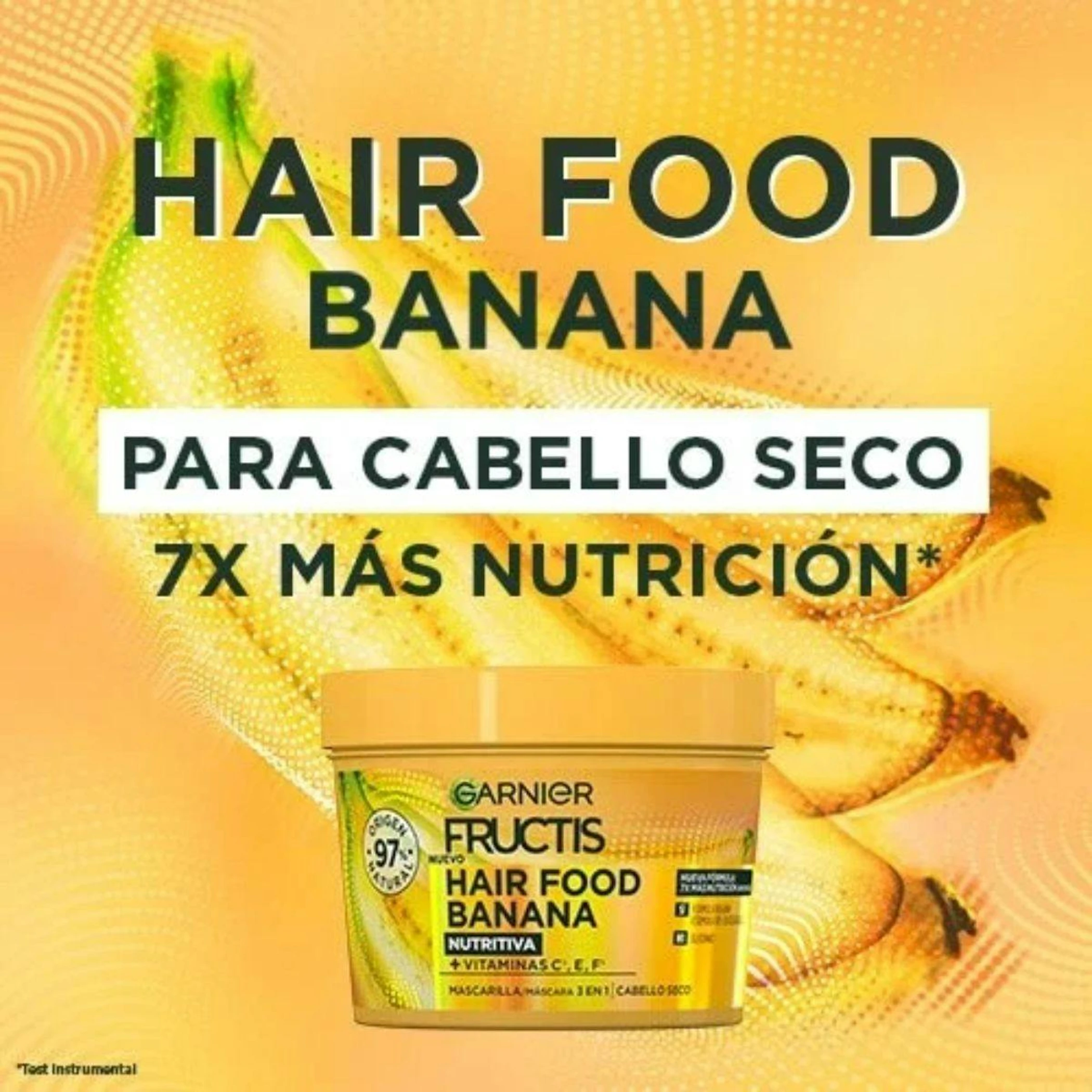 Mascarilla Nutritiva Hair Food Banana Fructis 390Ml