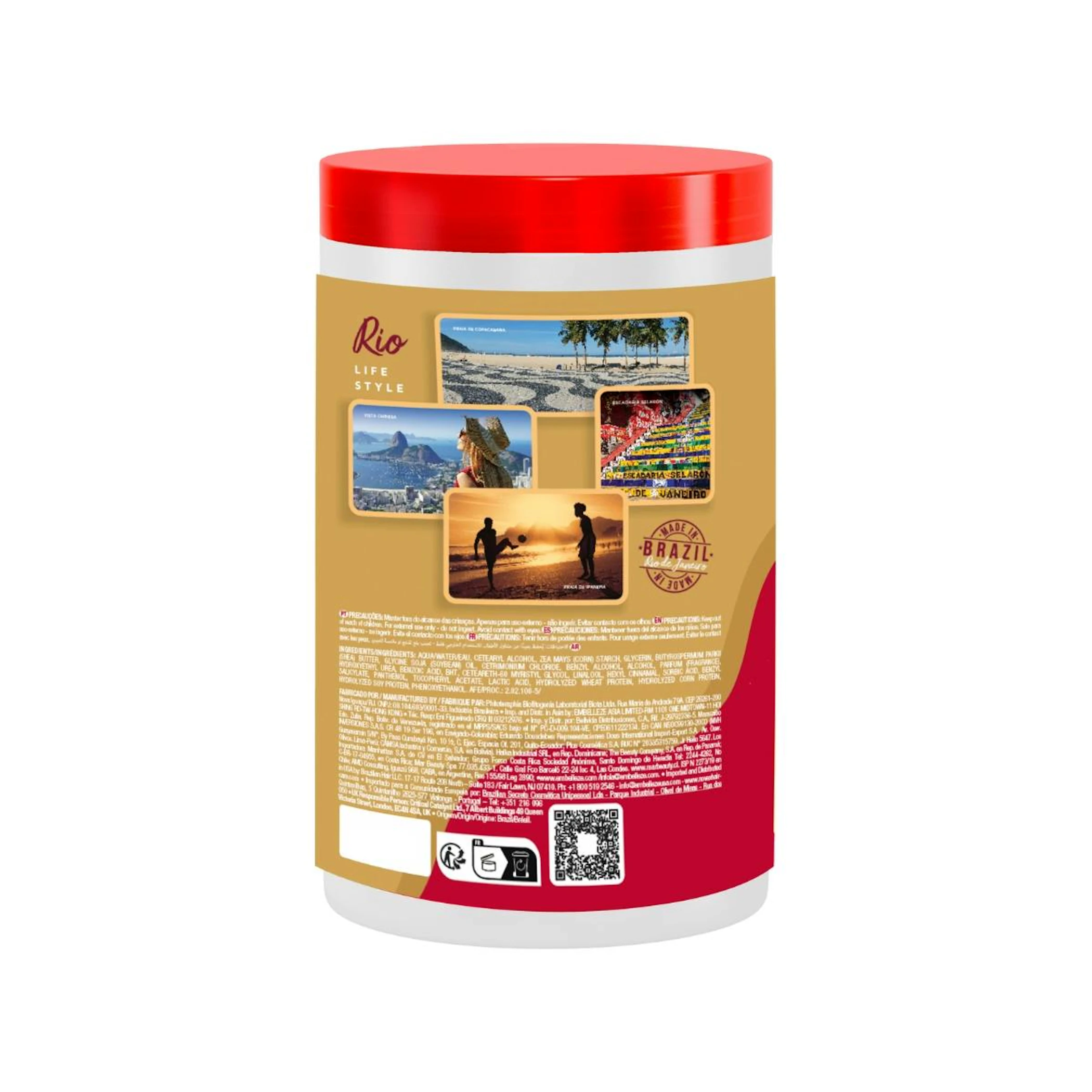 Mascarilla Queratina Brasileña Novex 400G