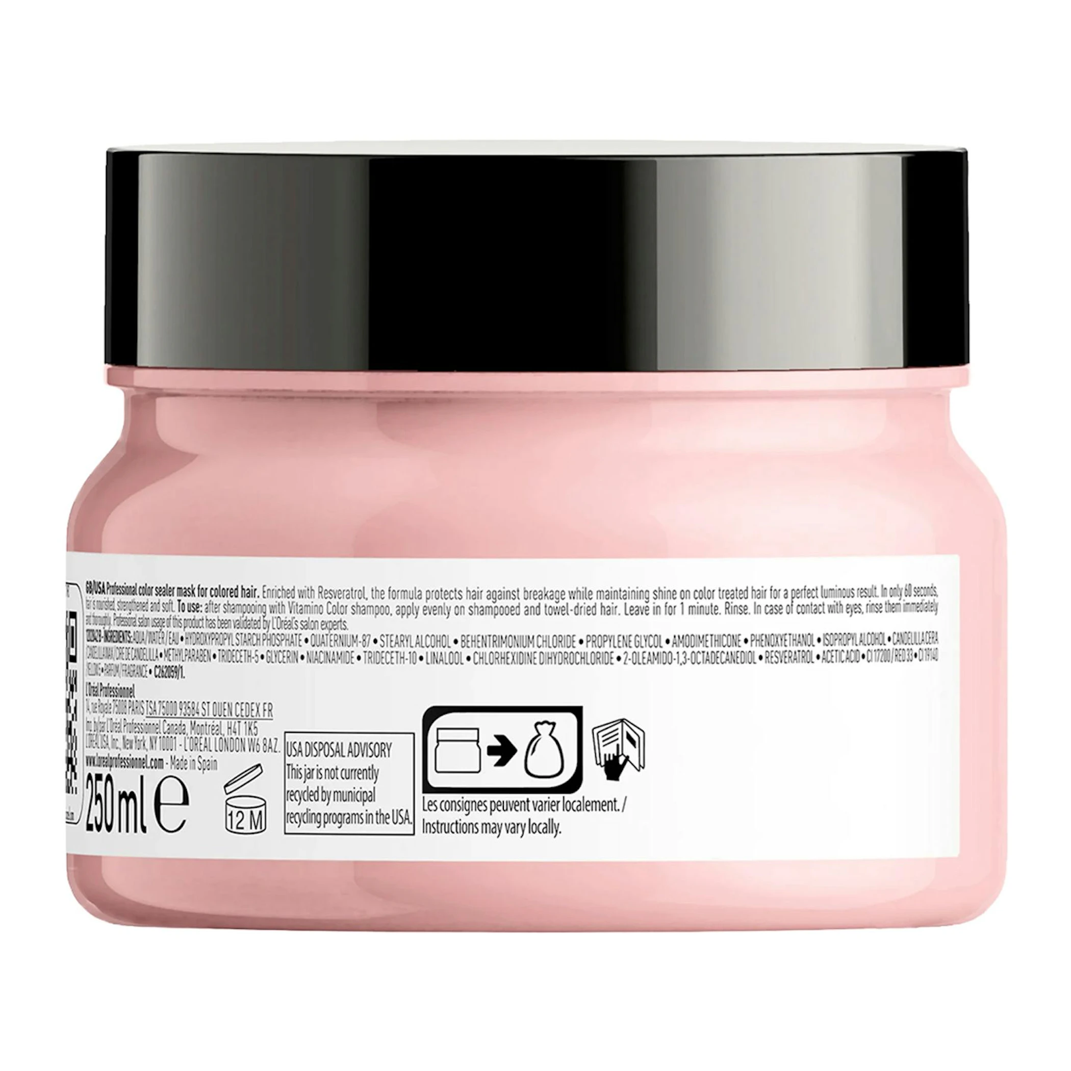 Mascarilla Vitamino Color L'Oréal Professionnel 250Ml