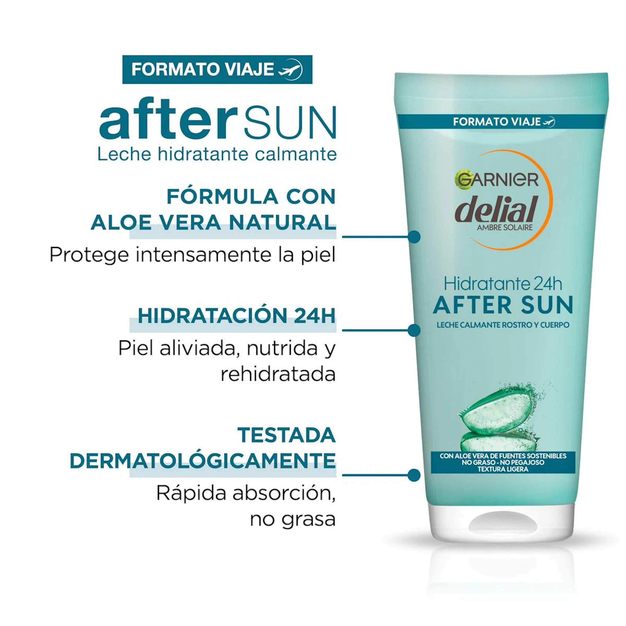Aftersun Hidratante E Calmante Delial Formato Viagem 100Ml