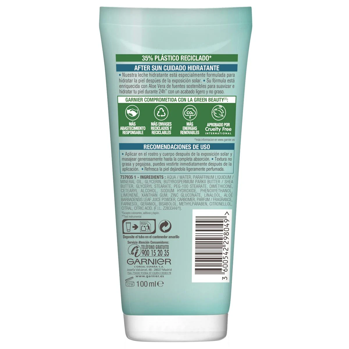 Aftersun Hidratante E Calmante Delial Formato Viagem 100Ml