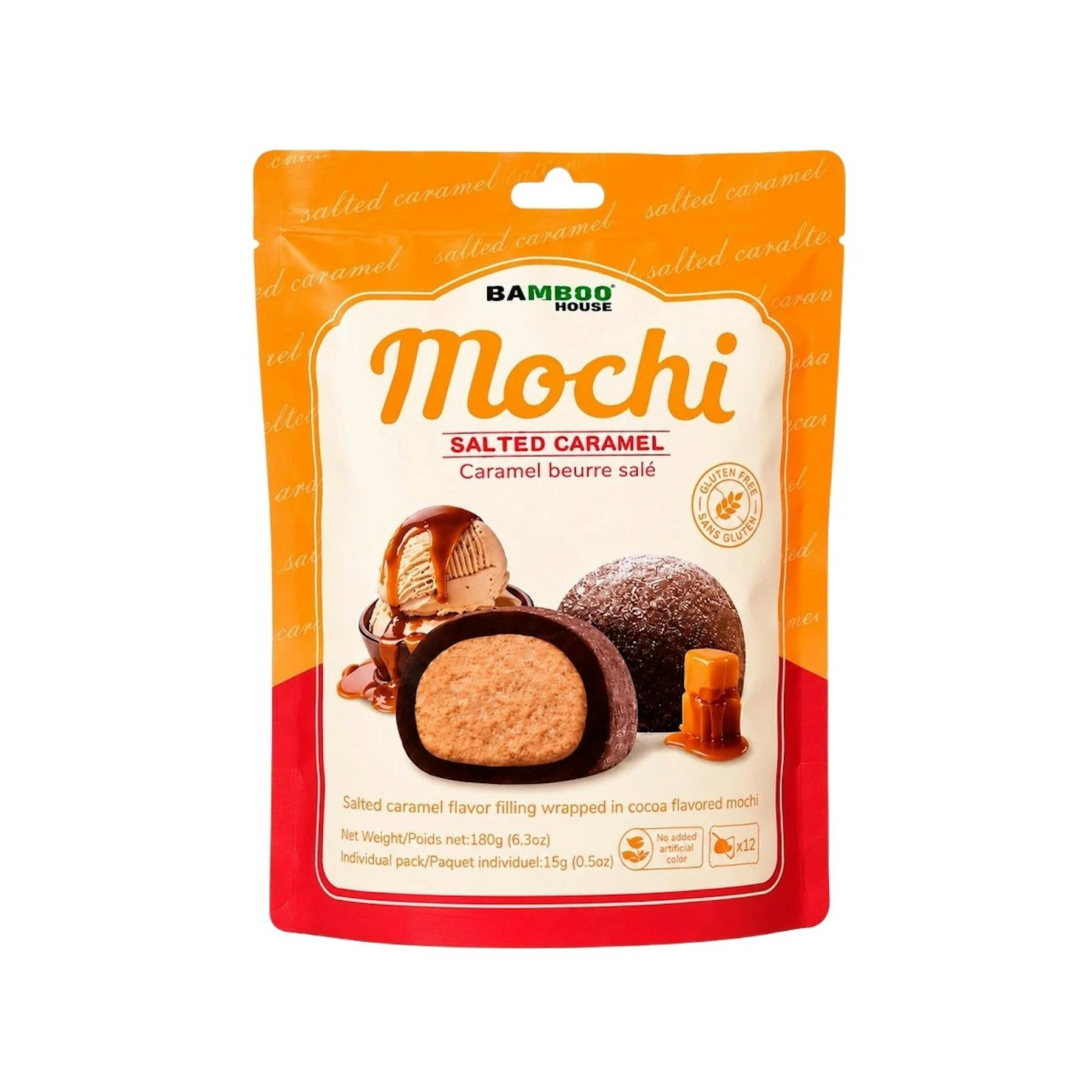 Mochi Salted Caramel Bamboo House 180 Gr