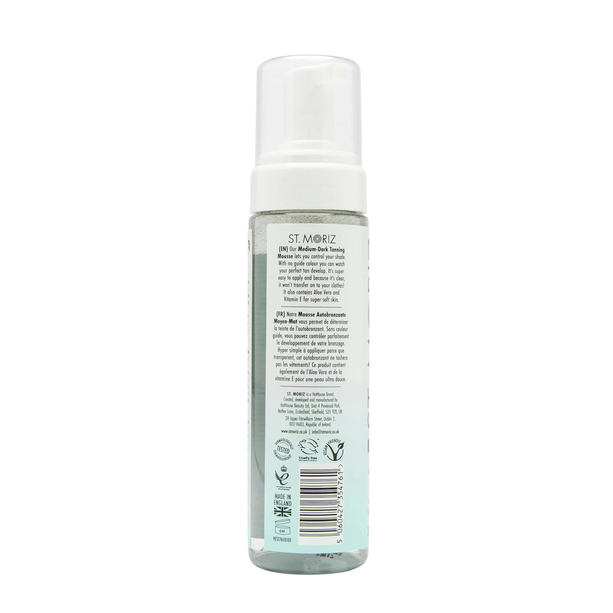 Mousse Autobronceadora Tono Claro St. Moriz 200Ml