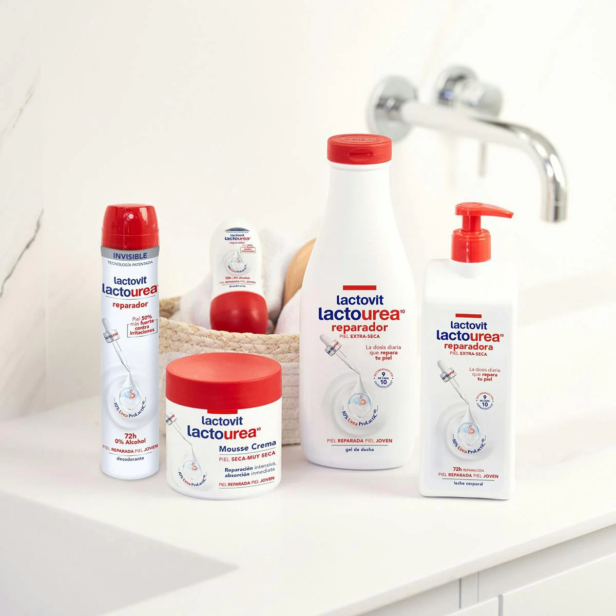 Mousse Crema Lactourea Lactovit 400Ml