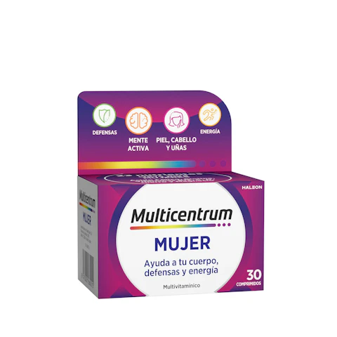 Multivitamínico Mujer Multicentrum 30 Comprimidos
