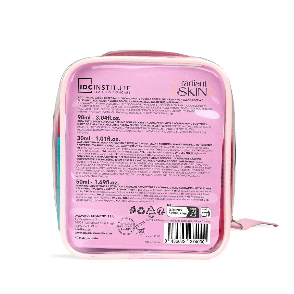 Neceser Radiant Skin IDC Institute