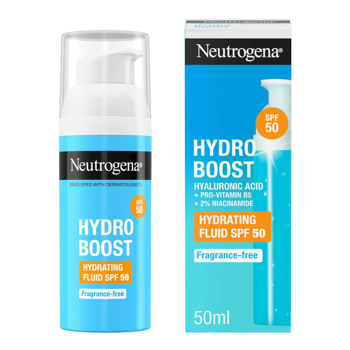 Fluido Hidratante Hydro Boost SPF 50+ Neutrogena 50Ml Fluido Hidratante Hydro Boost SPF 50+ Neutrogena 50Ml 0