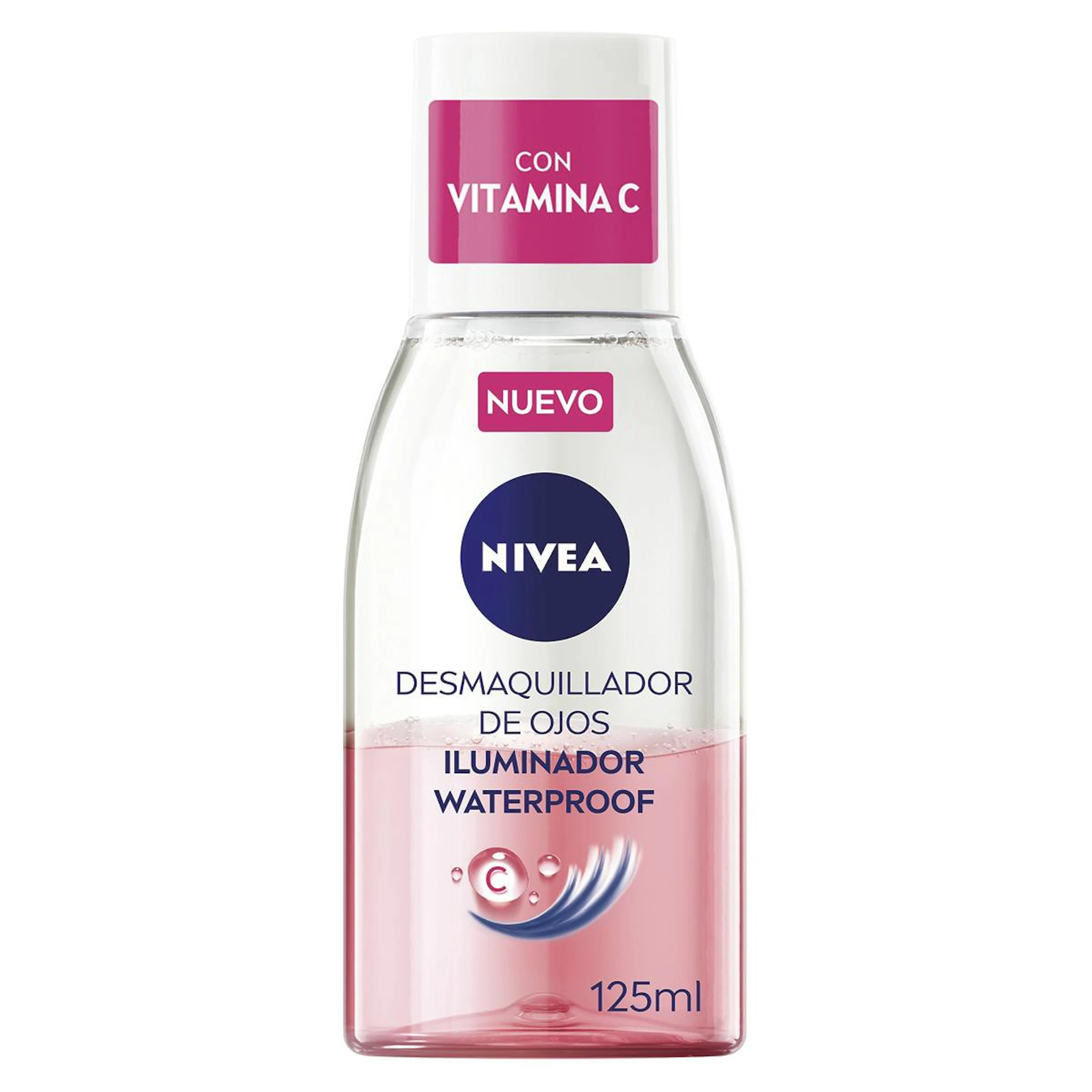 Desmaquillante De Ojos Iluminador Waterproof Nivea 125Ml 0