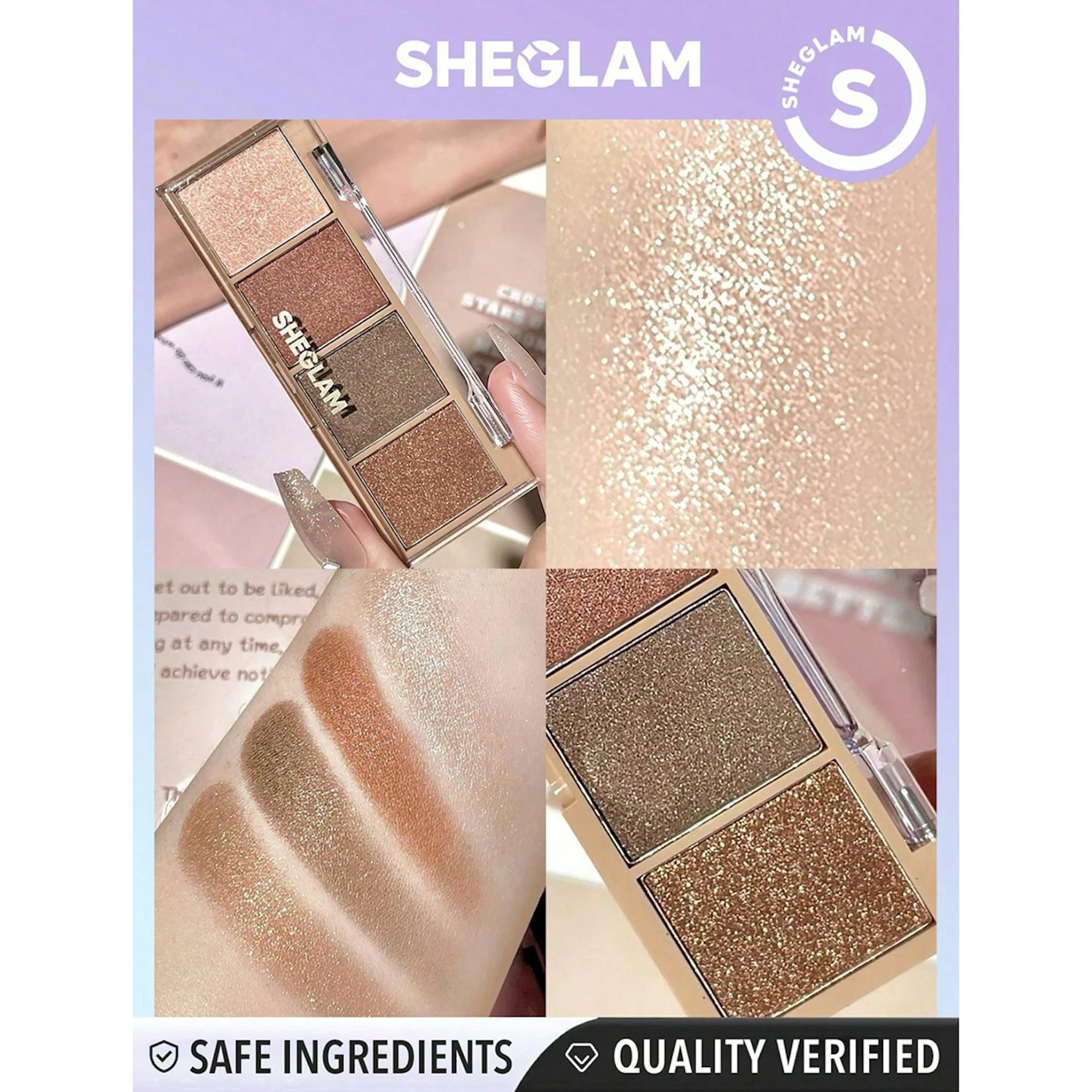 Paleta De Sombras Essential Square Sheglam