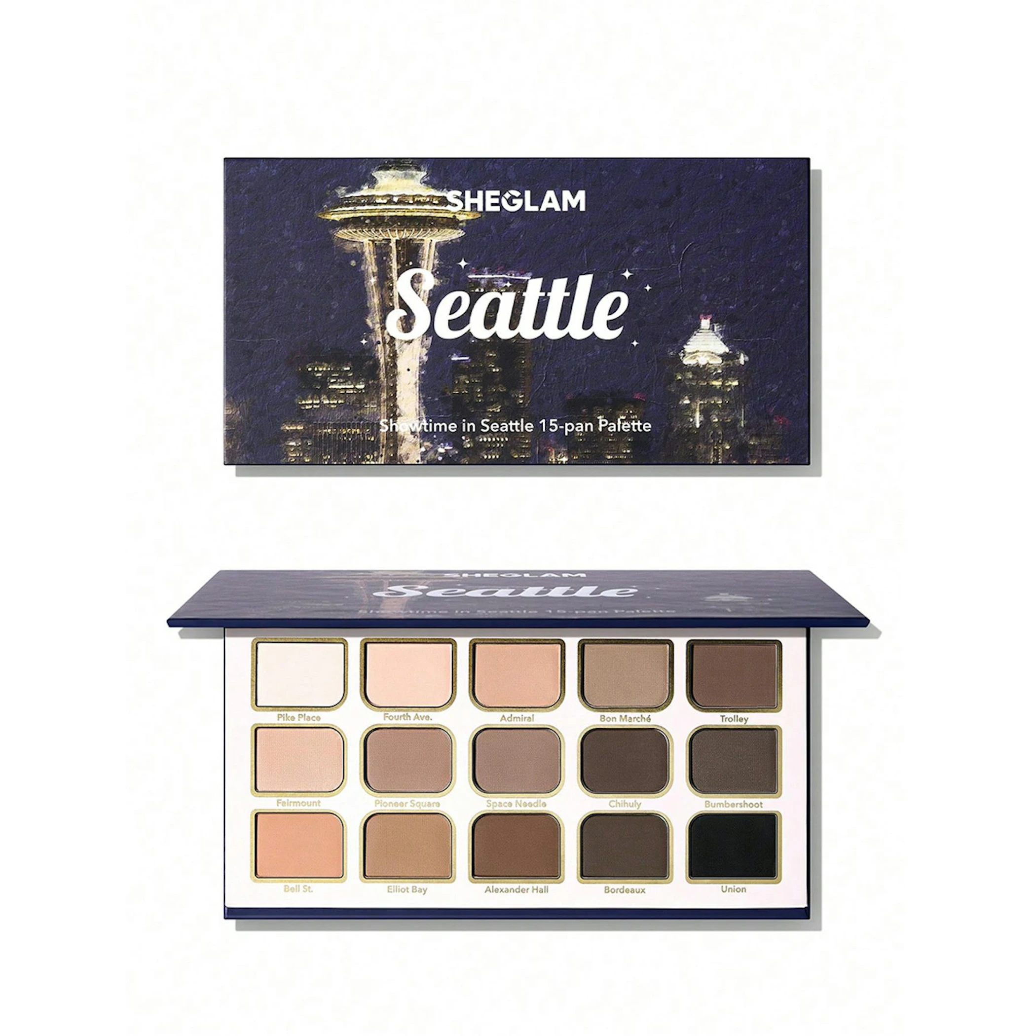 Paleta De Sombras Showtime In Seattle Sheglam 0
