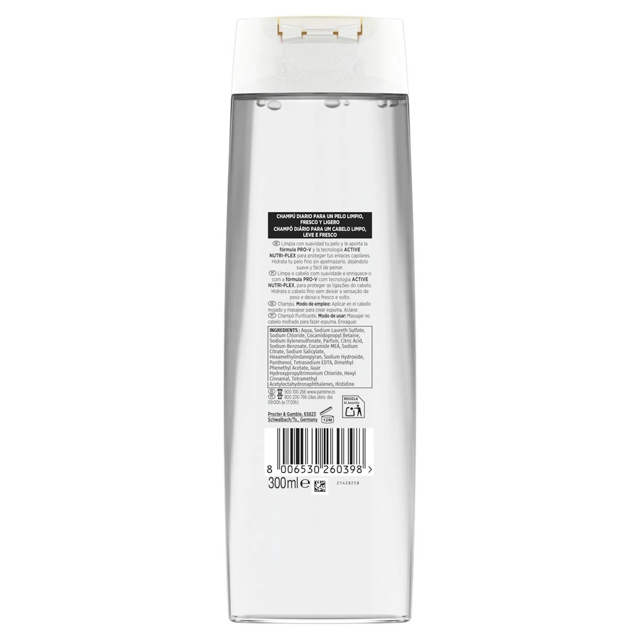 Champú Purificante Pantene Pro-V 300Ml