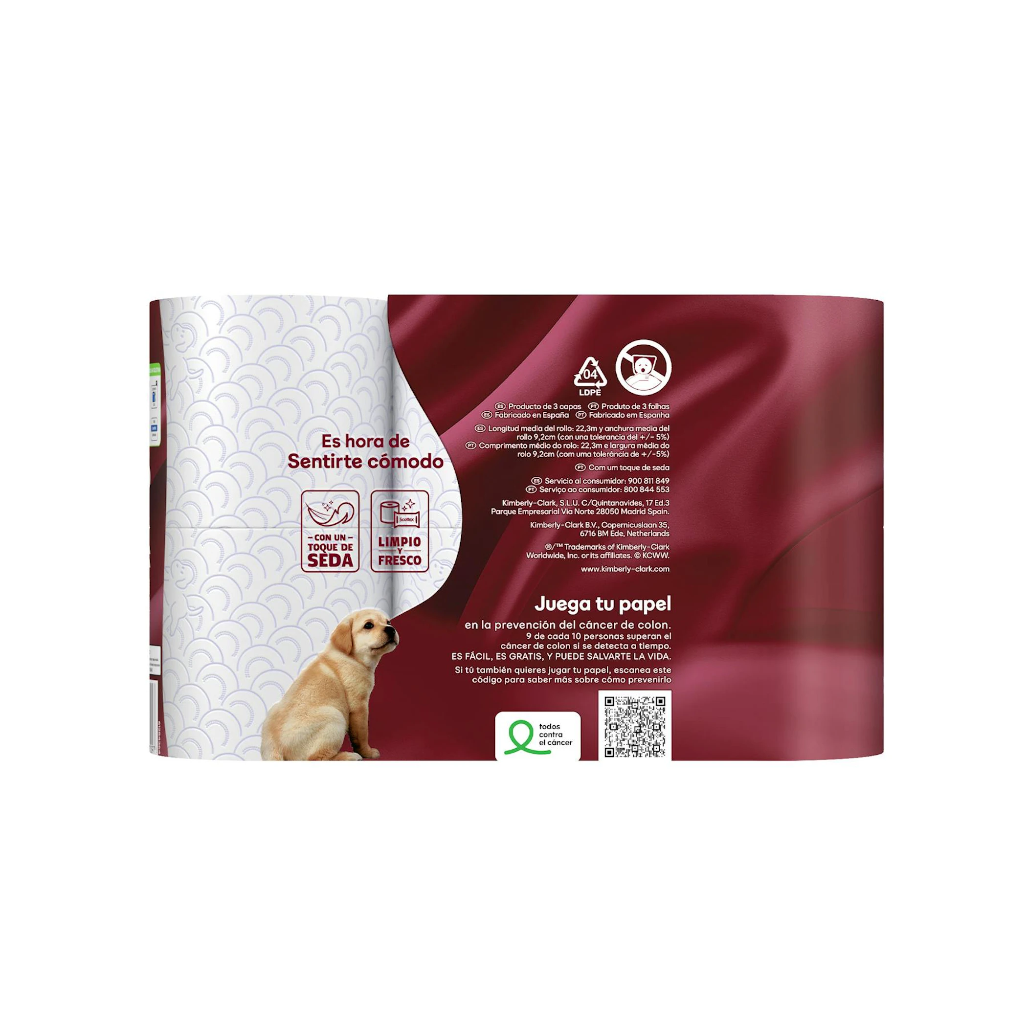 Papel Higiénico Seda Scottex 4+2 Uds