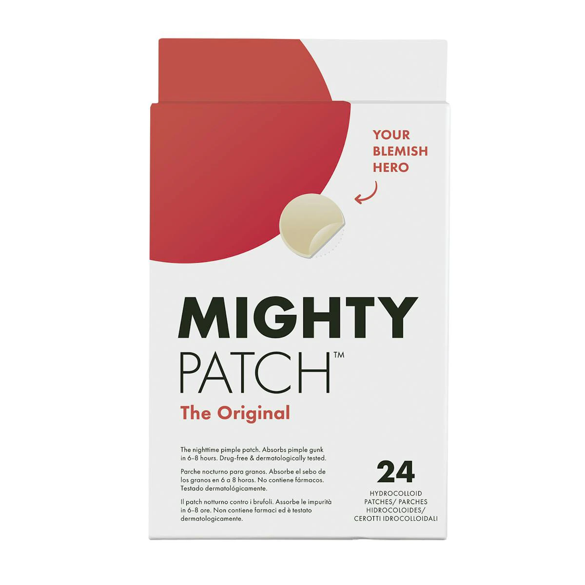 Patches Borbulhas Mighty Patch Original Hero Cosmetics 24 unid. Patches Borbulhas Mighty Patch Original Hero Cosmetics 24 unid. 0