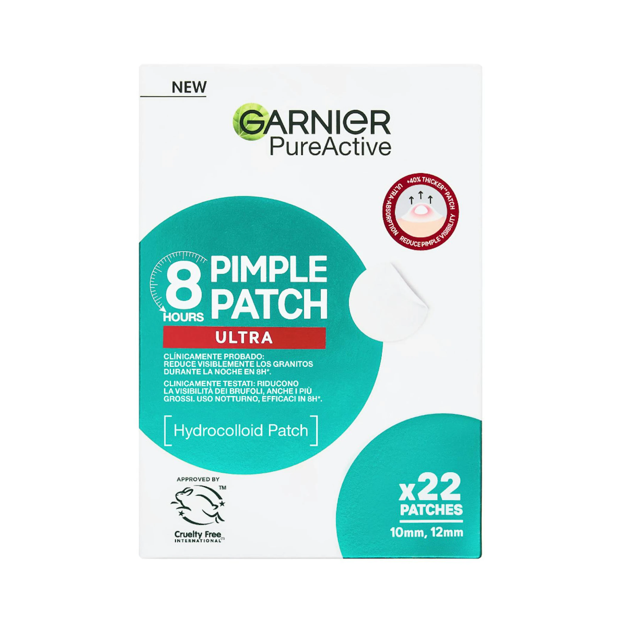 Parches Ultra Pimple Patch Garnier 22 Uds 0