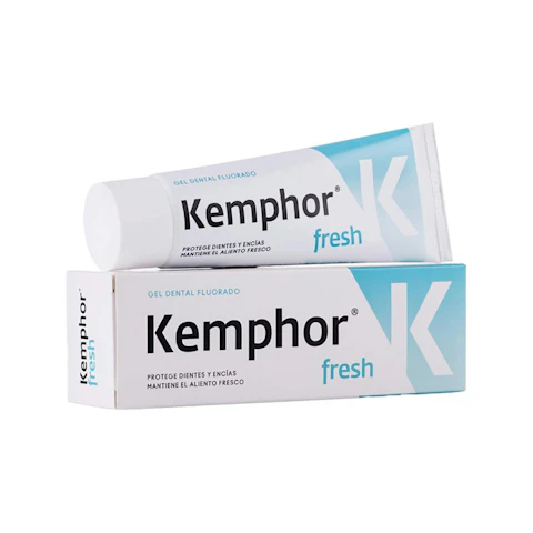 Dentífrico gel fresh KEMPHOR, tubo 75 ml