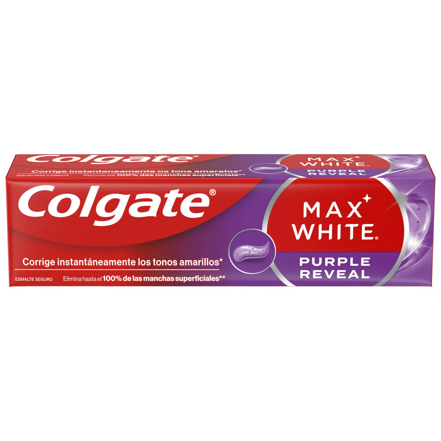 Pasta De Dientes Max White Purple Reveal Colgate 75Ml