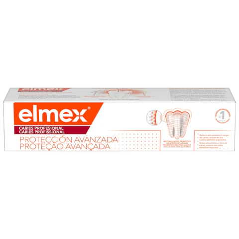 Pasta De Dientes Protección Avanzada Caries Elmex 75Ml