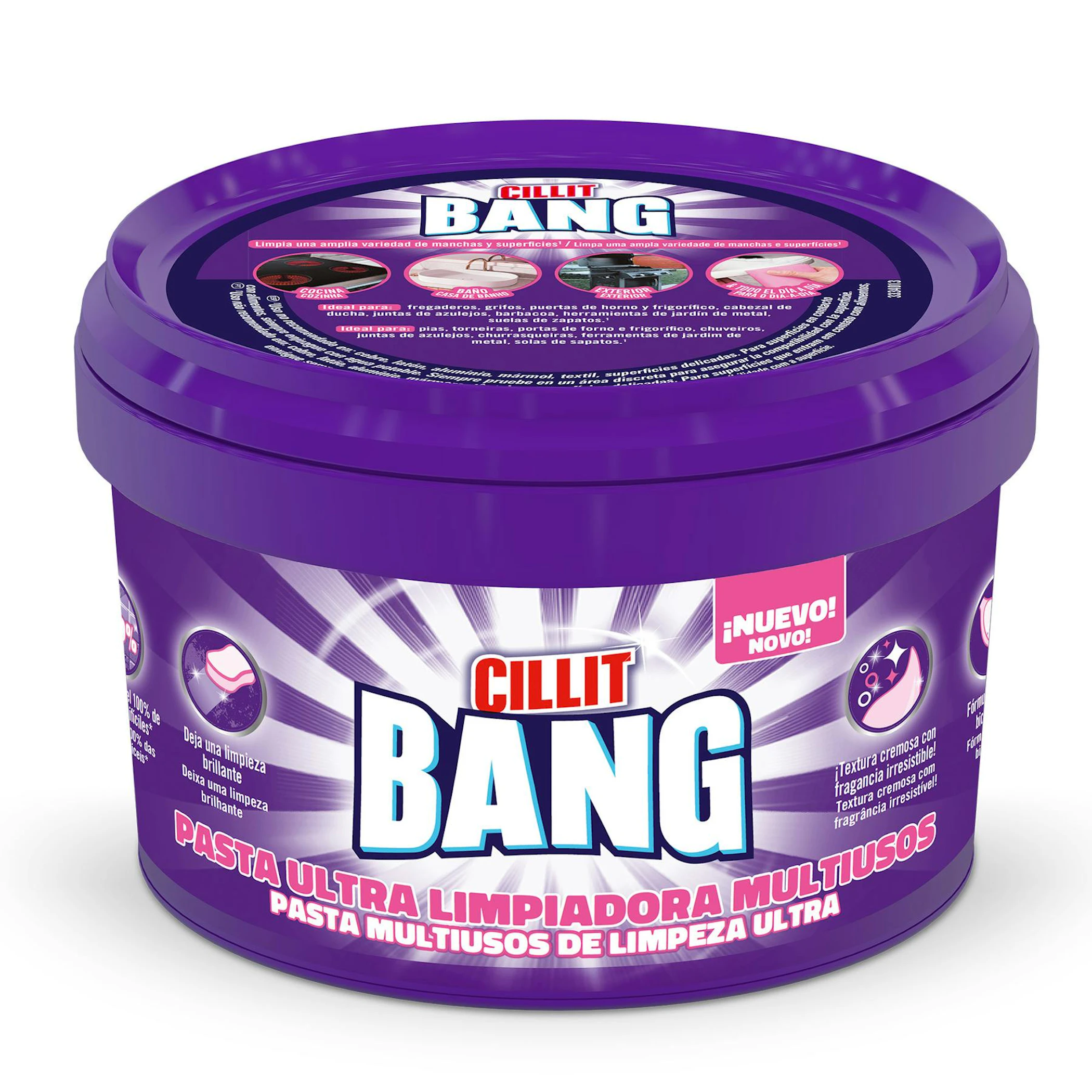 Pasta Ultra Limpiadora Multiusos Cillit Bang 470Gr