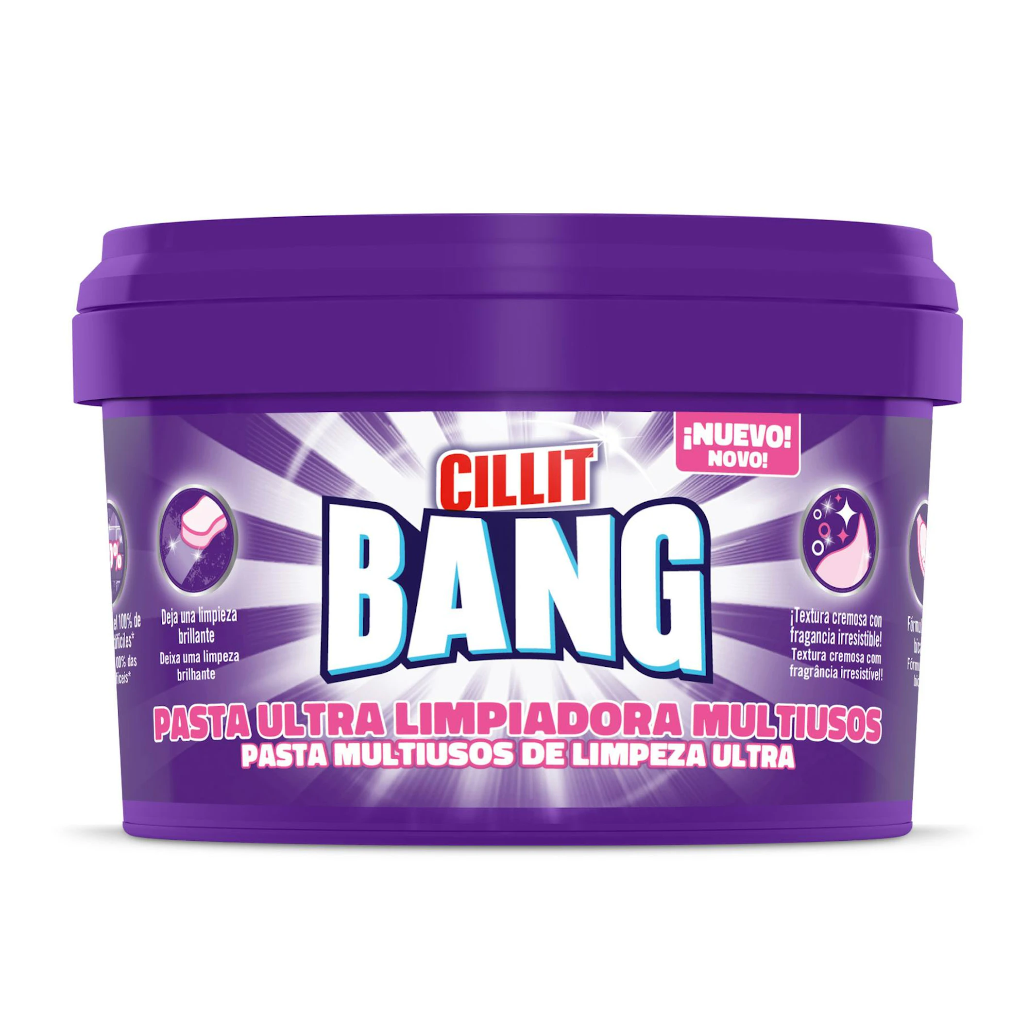 Pasta Ultra Limpiadora Multiusos Cillit Bang 470Gr 0