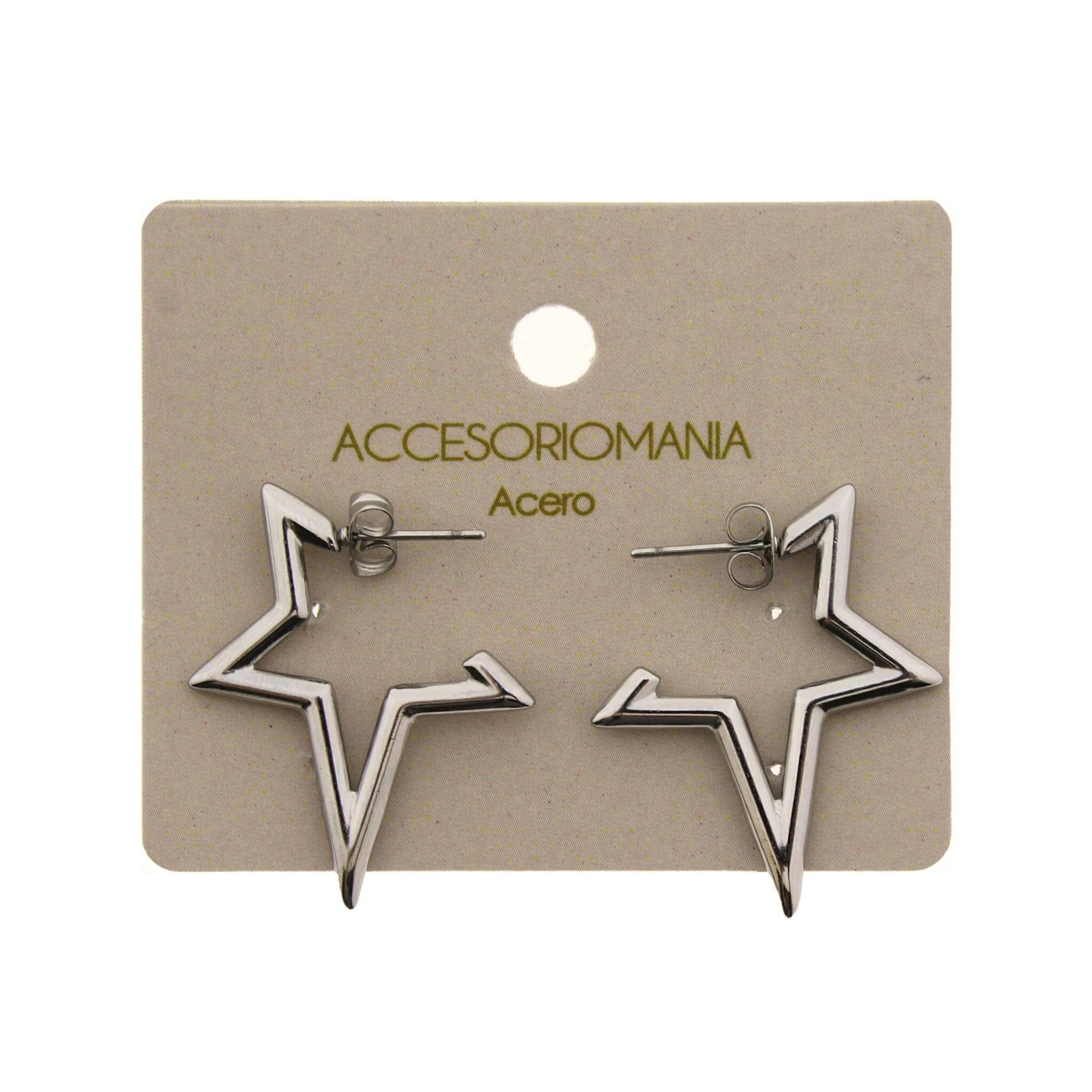 Pendientes De Acero Modelo 20 Accesoriomania 0
