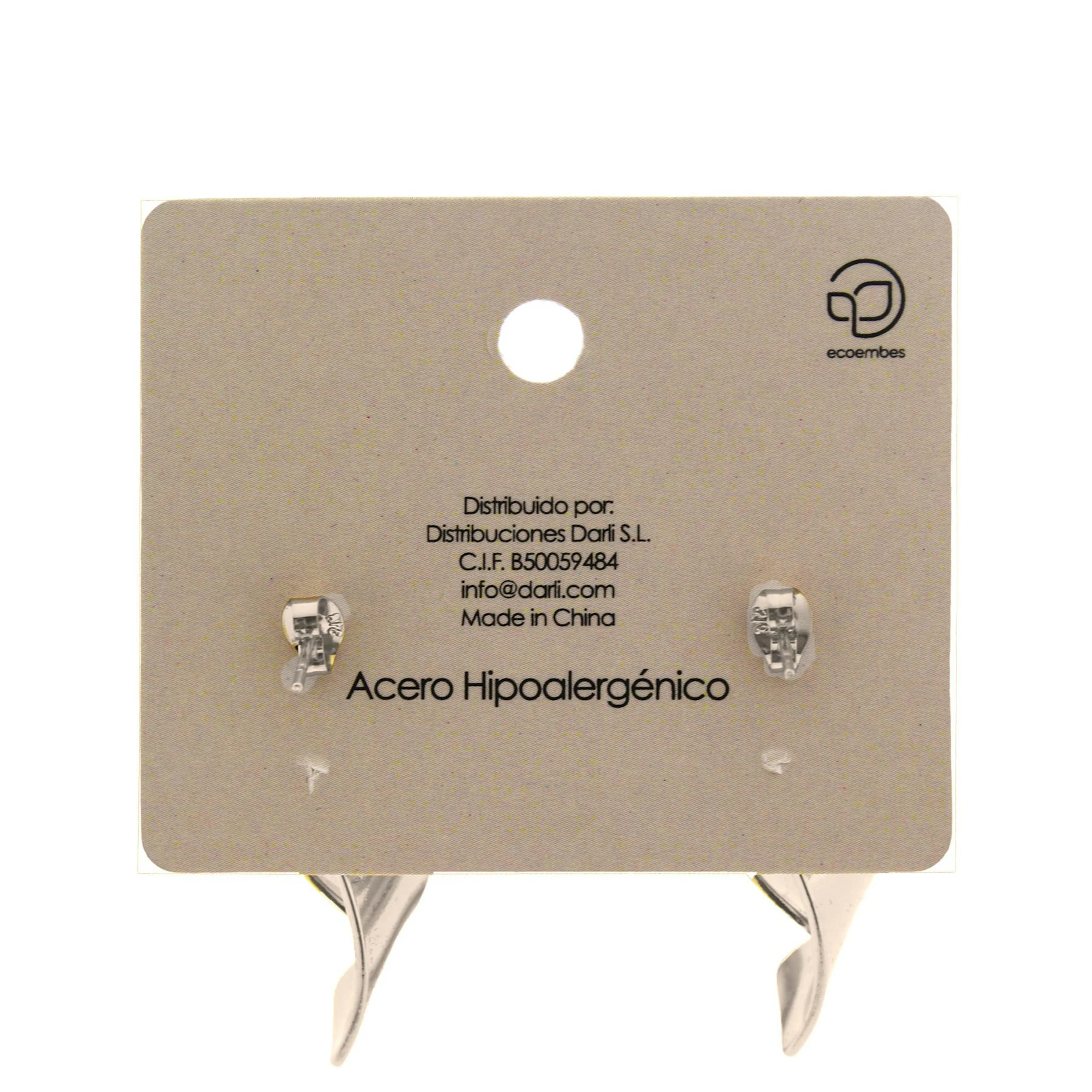 Brincos De Aço Modelo 8 Accesoriomania