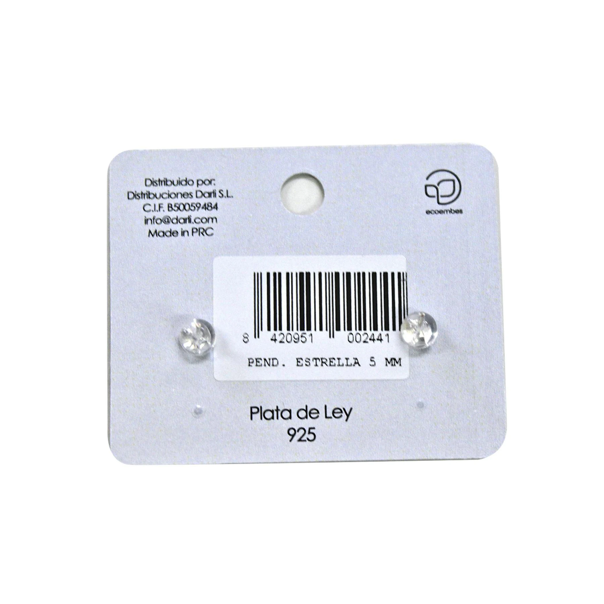 Pendientes De Plata 925 Plus Modelo 5 Accesoriomania