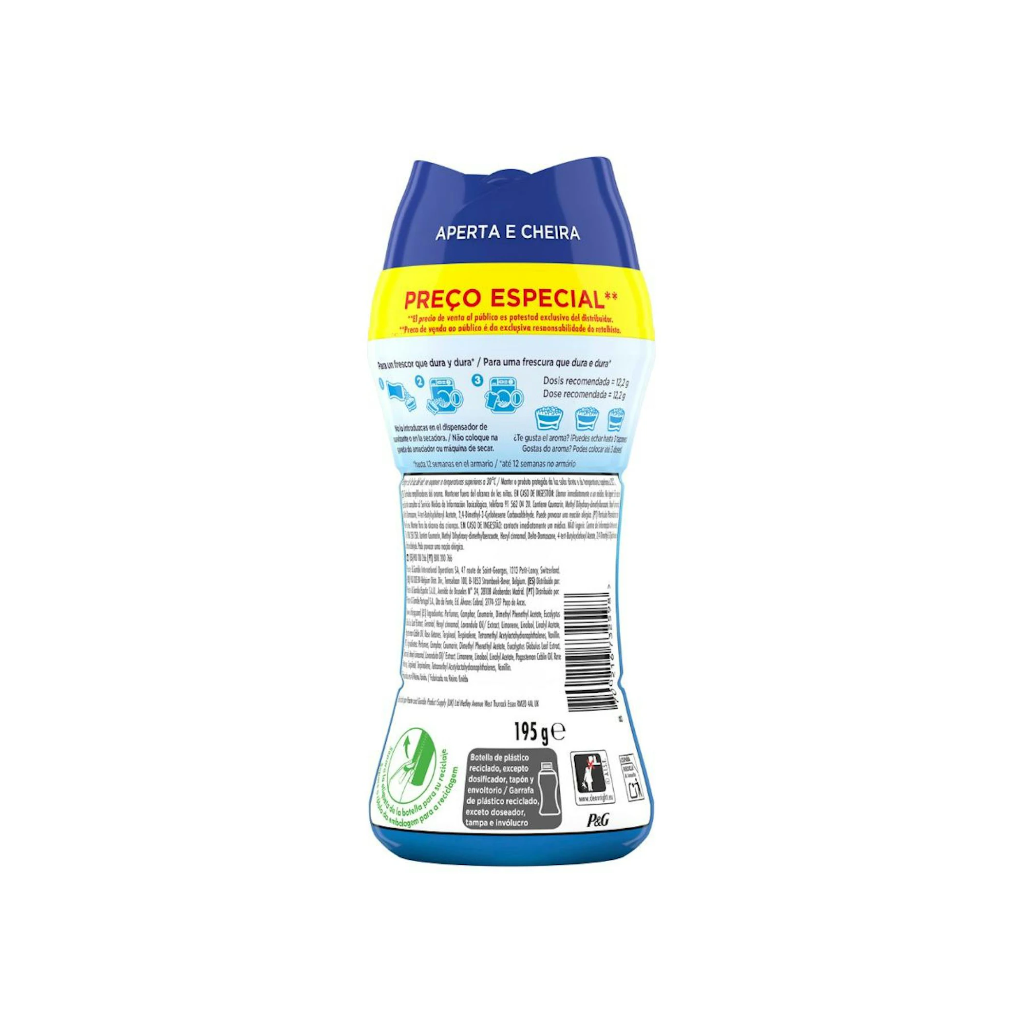 Perlas Perfumadas Frescor De Abril Lenor 195 Gr