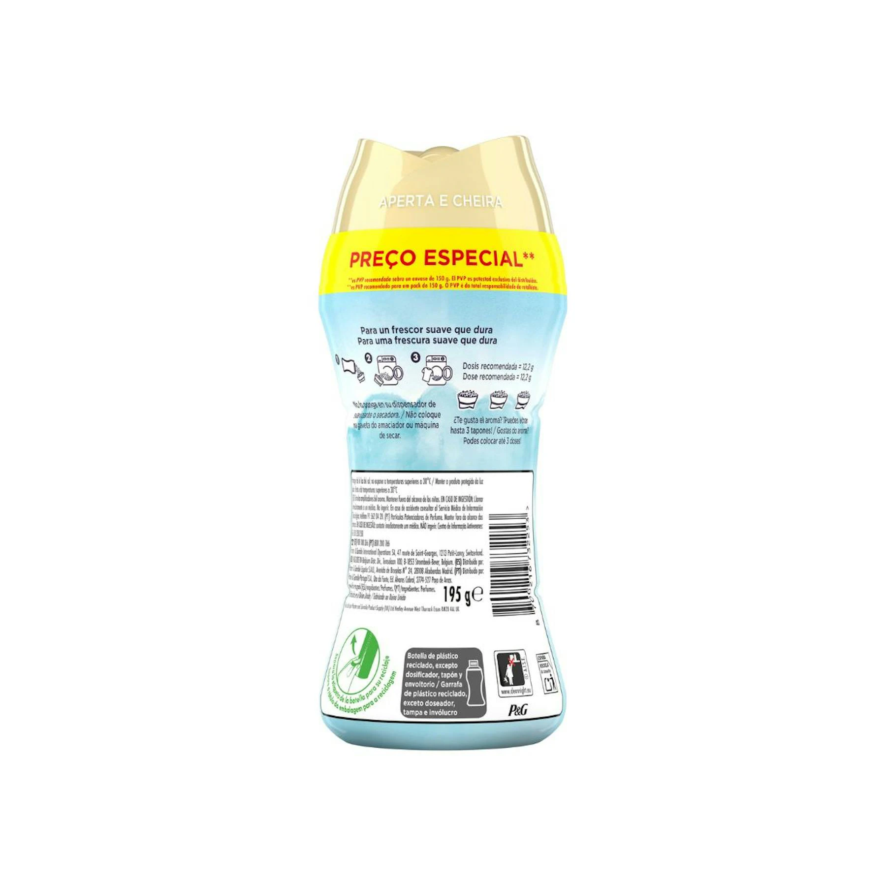 Perlas Perfumadas Frescor De Algodón Lenor 195 Gr
