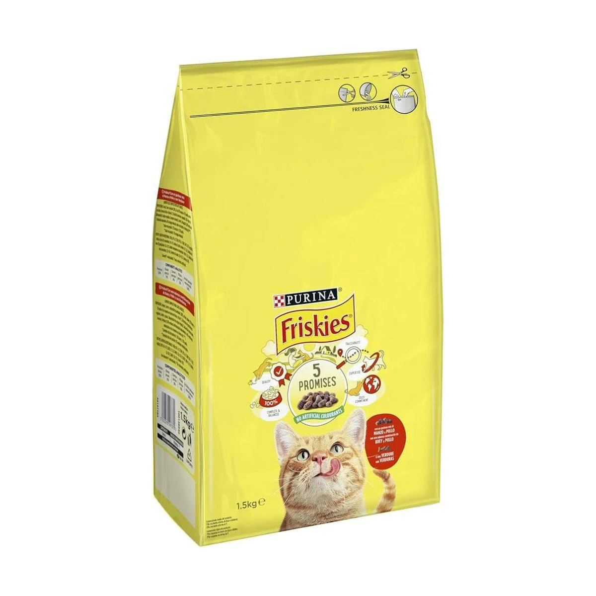 Pienso Gatos Buey Y Pollo Friskies 1.5Kg Pienso Gatos Buey Y Pollo Friskies 1.5Kg 0