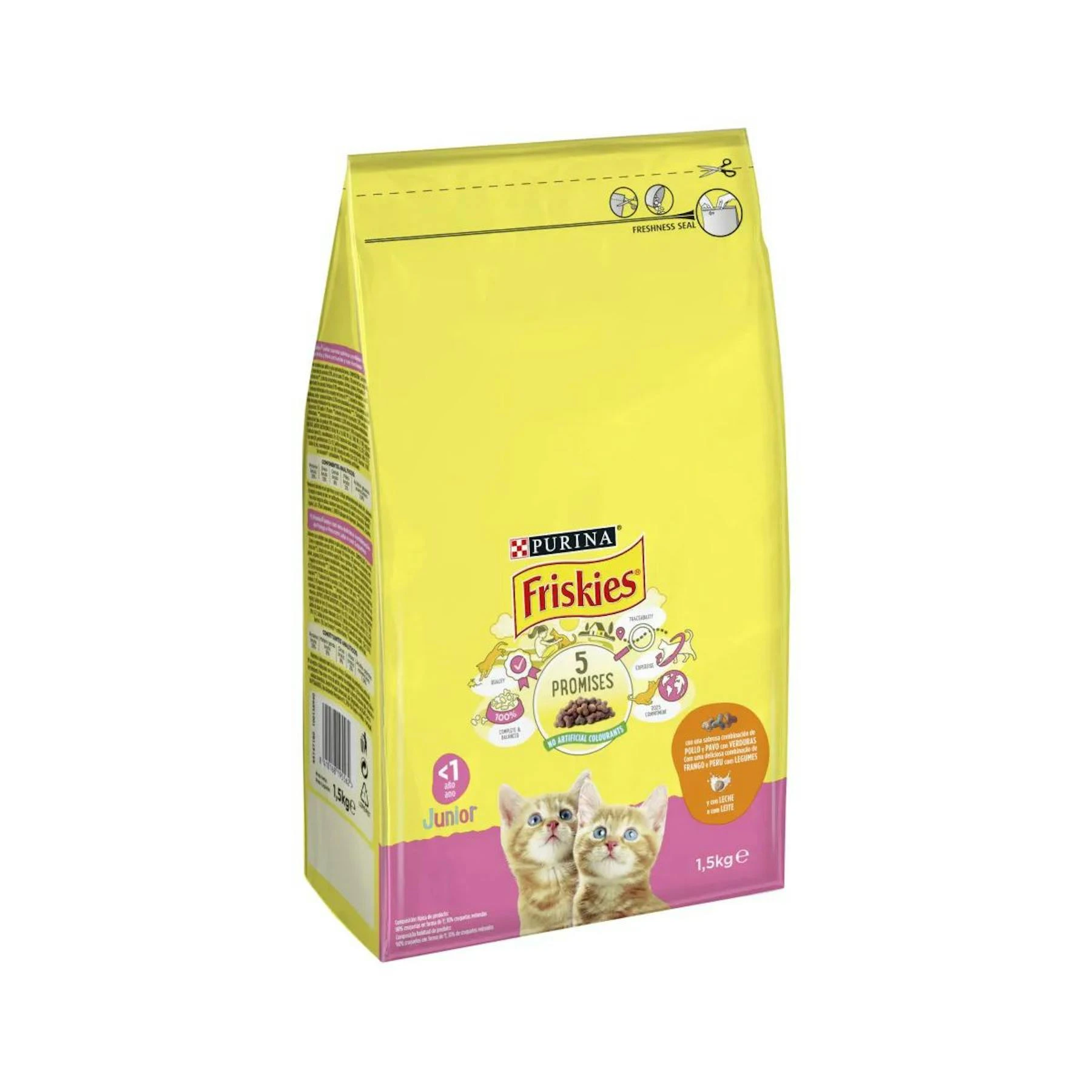 Pienso Gatos Junior Pollo Y Leche Friskies 1.5Kg Pienso Gatos Junior Pollo Y Leche Friskies 1.5Kg 0