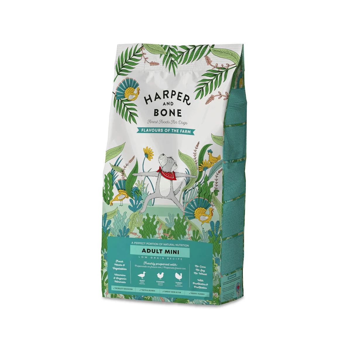 Pienso Perros Mini Flavours Of The Farm Harper & Bone 1.5Kg