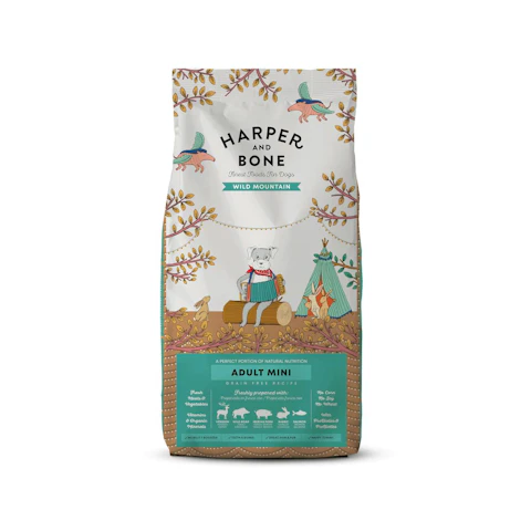 Pienso Perros Mini Wild Mountain Harper & Bone 1.5Kg