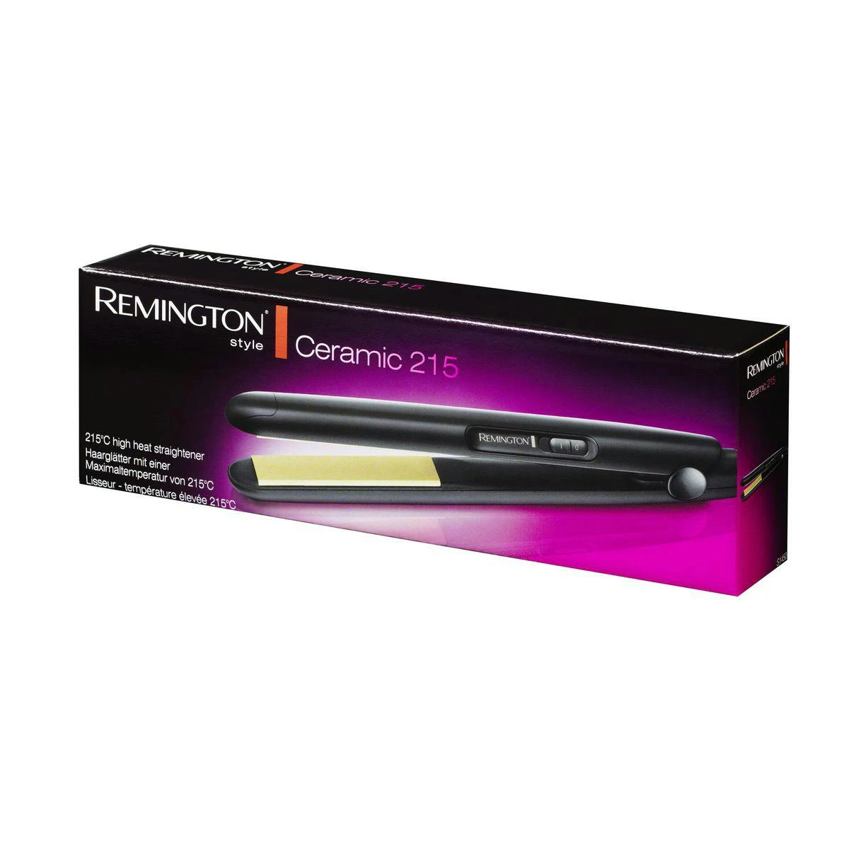Plancha De Pelo Cerámica 215 Remington Plancha De Pelo Cerámica 215 Remington 0