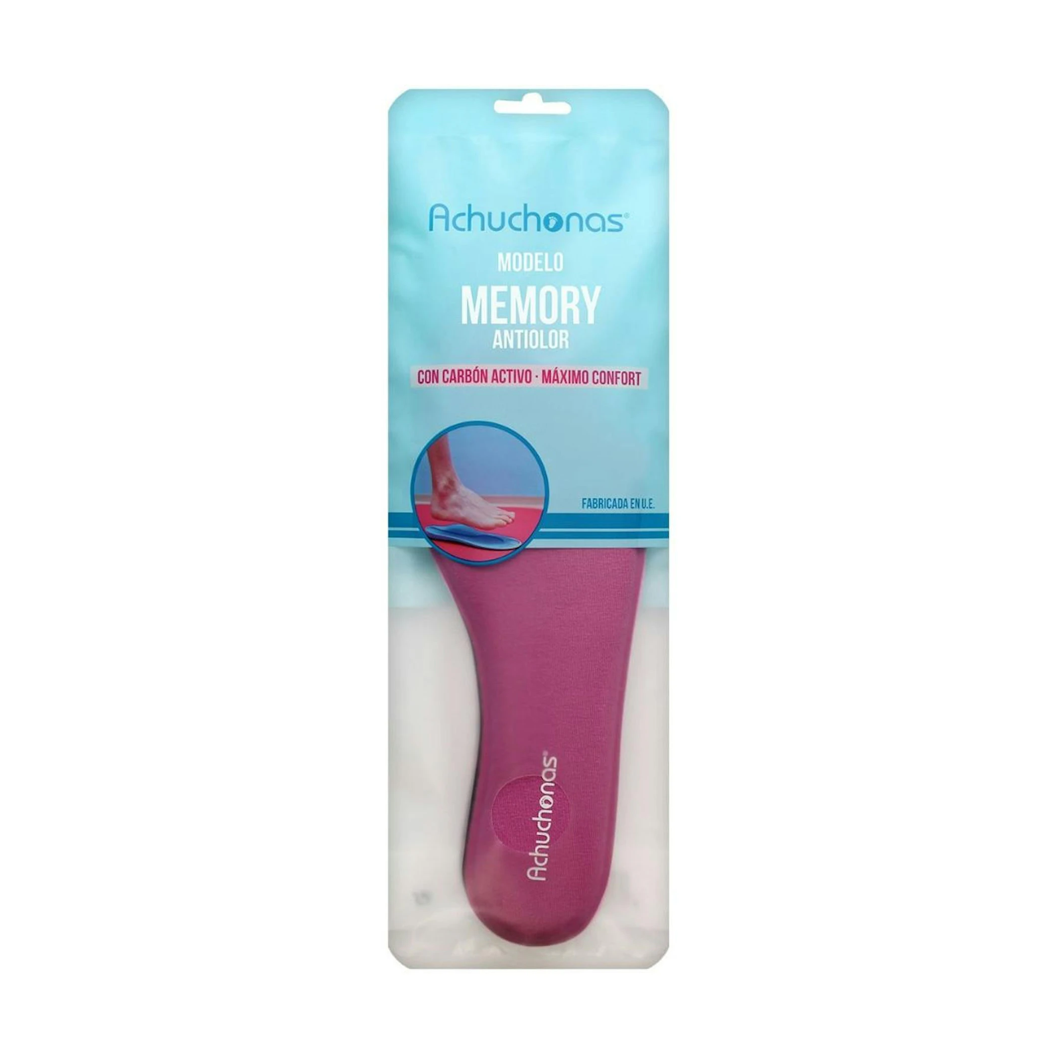 Plantillas Memory Anti Olor Talla 37-38 Achuchonas