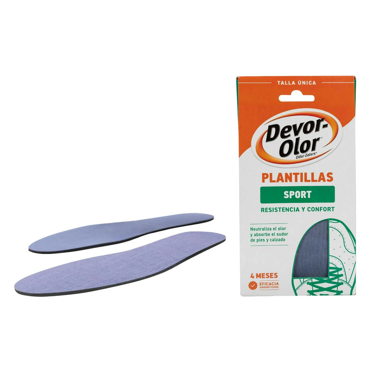 Plantillas Anti Olor Sport Devor-Olor