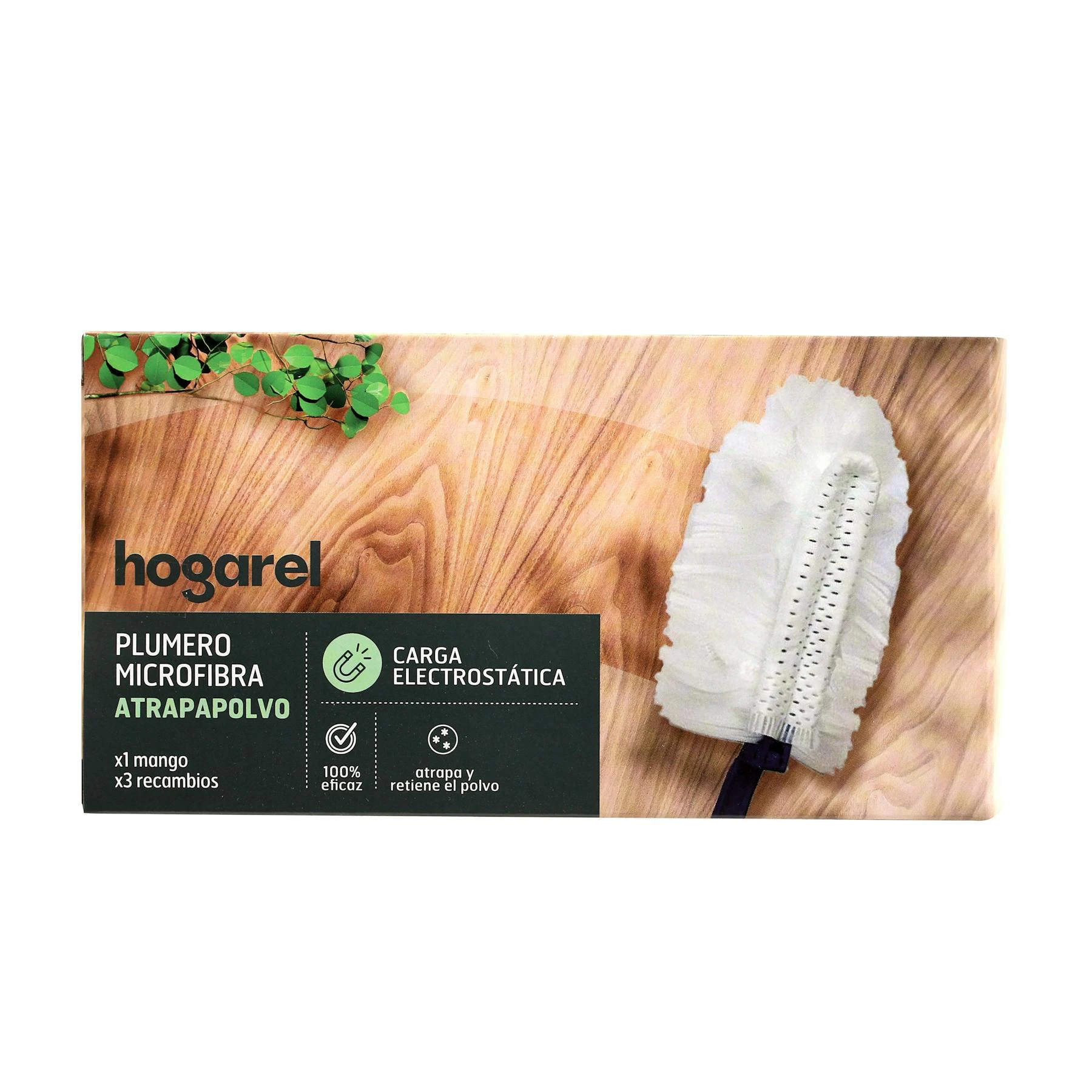 Plumero Atrapapolvo Hogarel 3 Uds