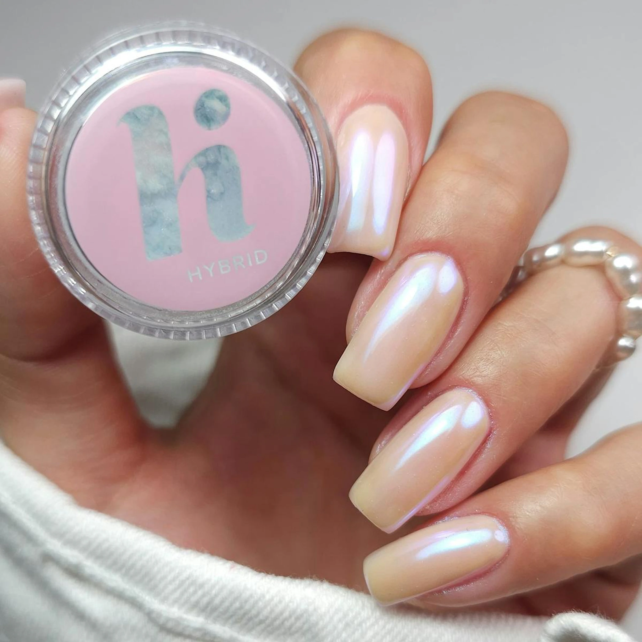 Polvo Decoración Manicura Hi Hybrid