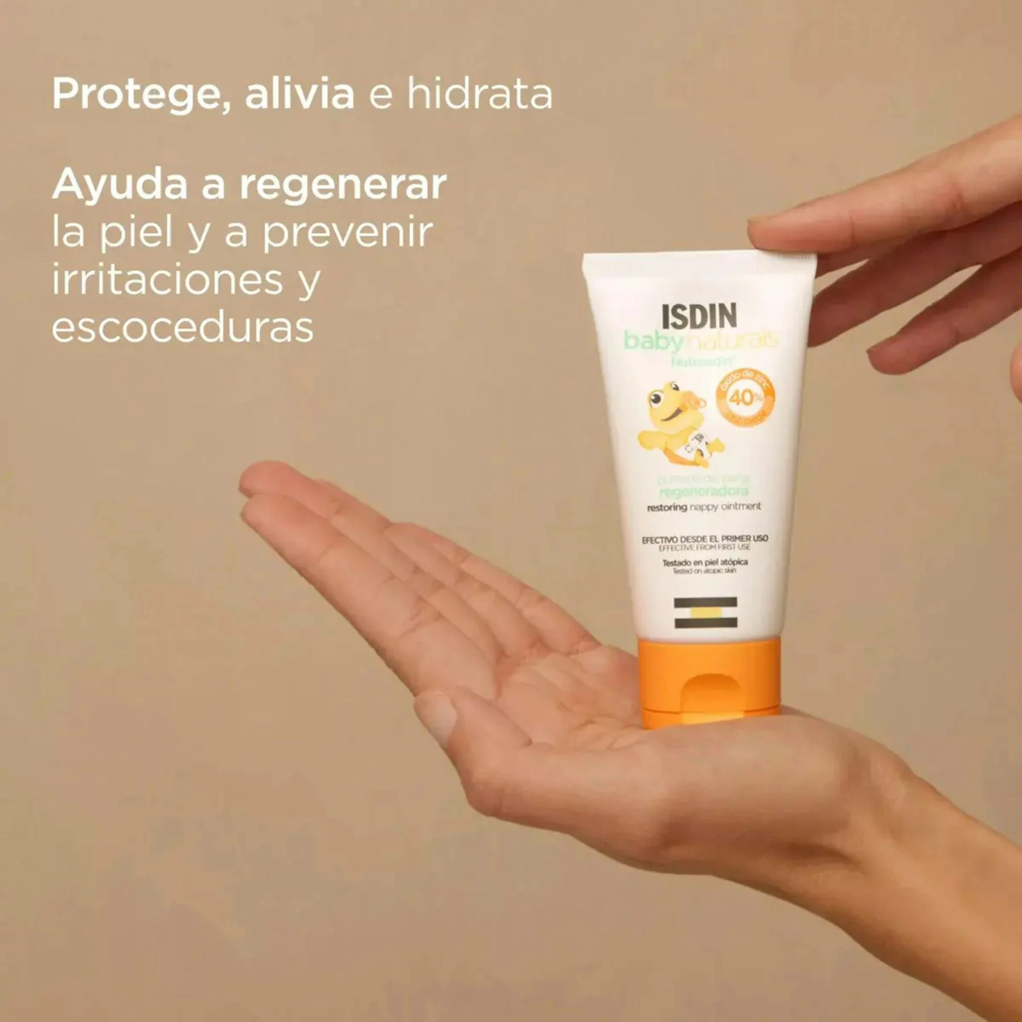 Pomada De Pañal ZN40 Baby Naturals Isdin 50Ml