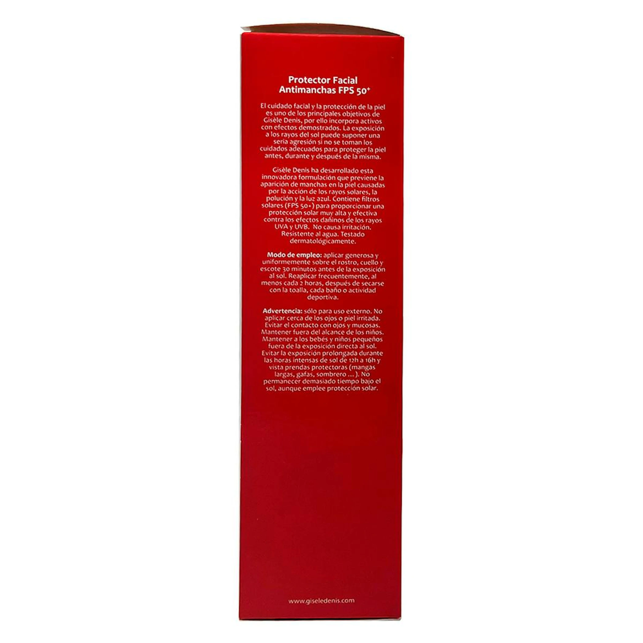 Protetor Solar Facial Antimanchas SPF 50+ Gisèle Denis 40Ml