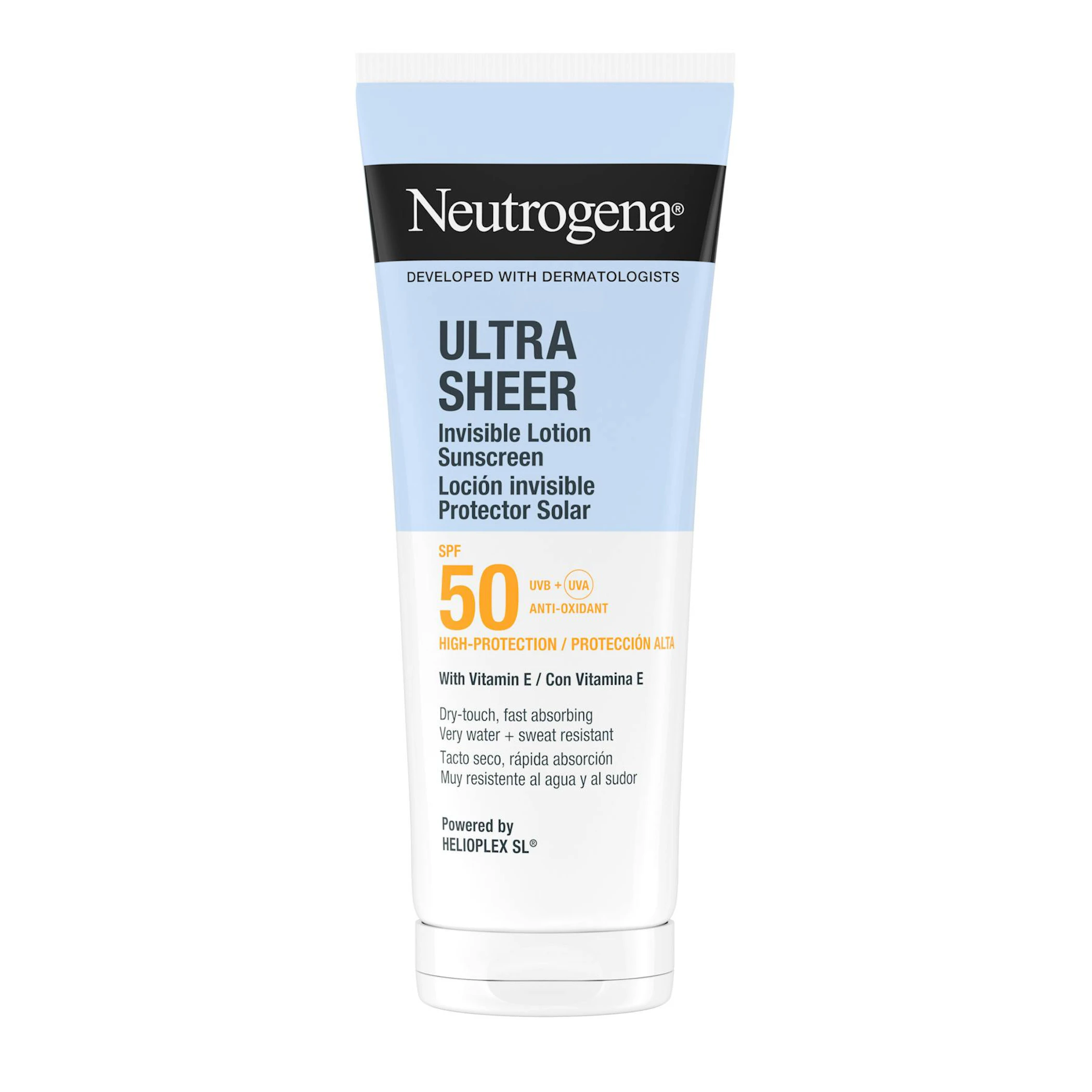 Protector Solar Corporal Ultra Sheer Invisible SPF50 Neutrogena 200Ml