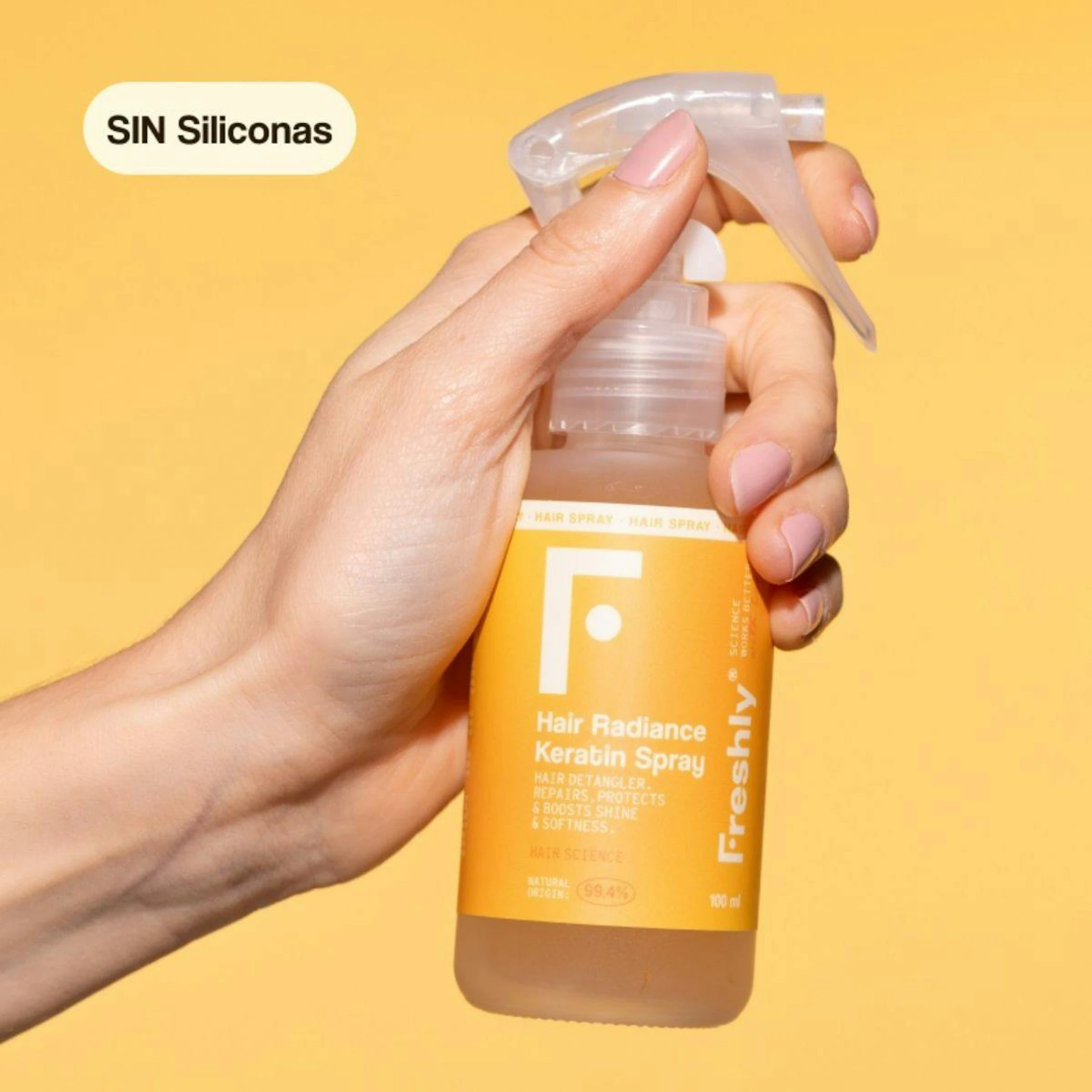 Protetor Térmico Hair Radiance Keratin Freshly Cosmetics 100Ml