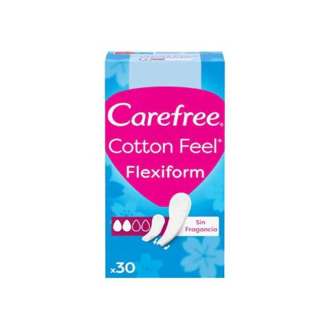 CAREFREE Protector íntim Flexiform 30 uds