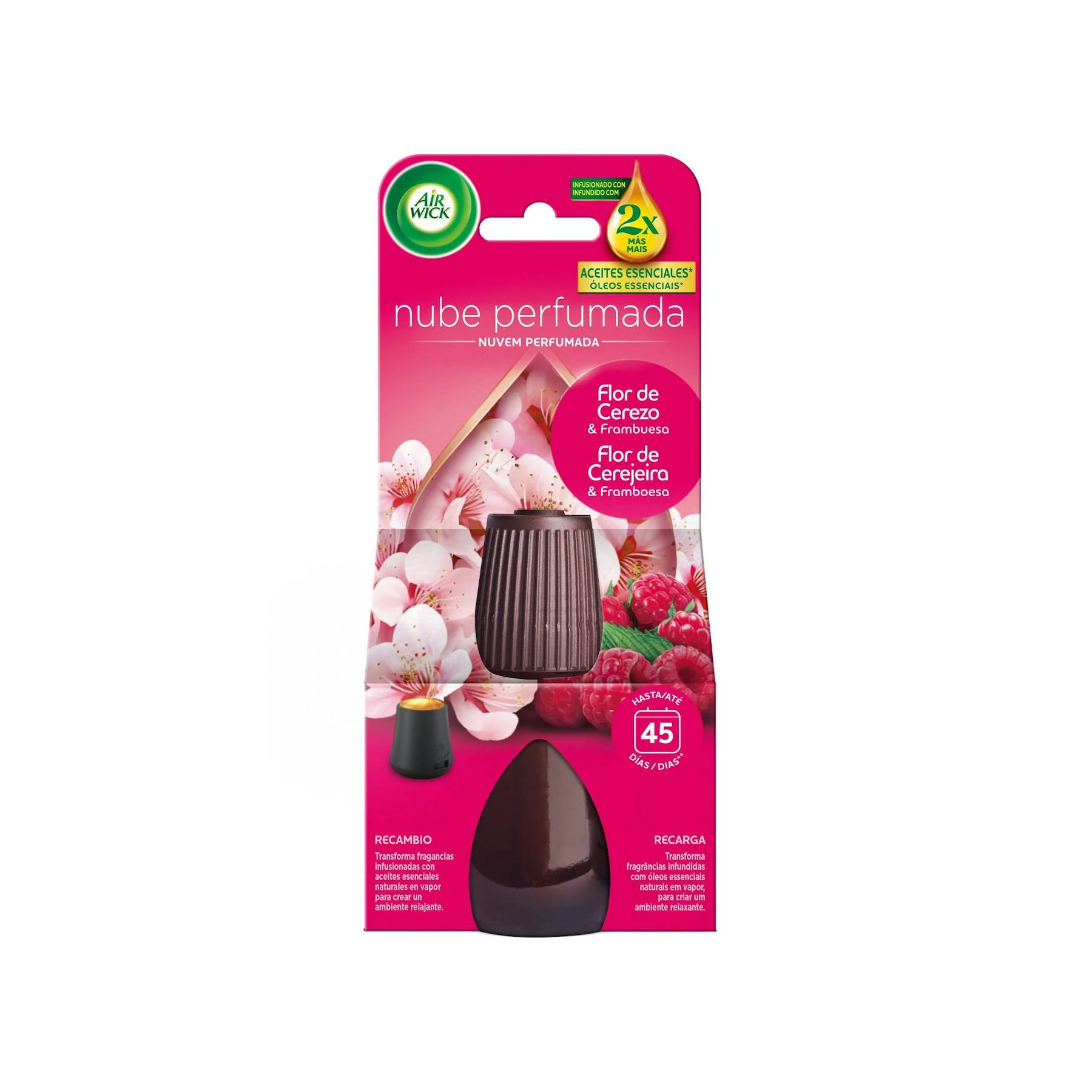 Recarga Ambientador Essential Mist Cerejeira Air Wick Recarga Ambientador Essential Mist Cerejeira Air Wick 0