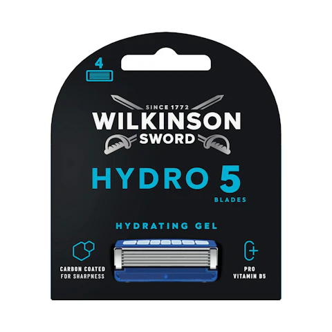 Hojas De Afeitar Hydro 5 Skin Protection Wilkinson 4 Uds