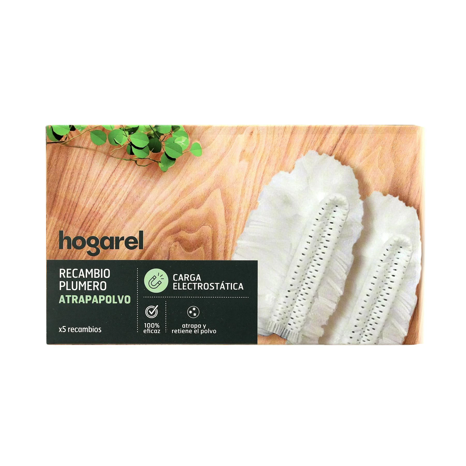 Recambios Plumero Atrapapolvo Hogarel 5 Uds