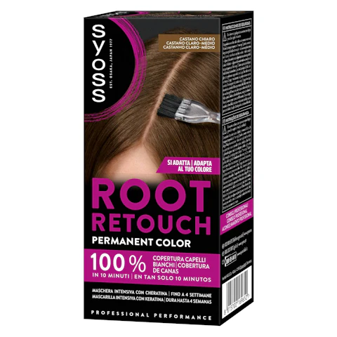Retoca Raíces Root Retouch Castaño Claro Syoss