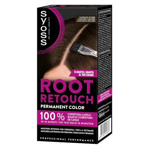 Retoca Raíces Root Retouch Castaño Oscuro Syoss